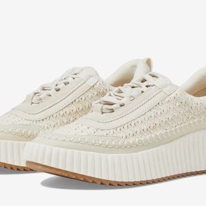 Dolce Vita Dolen Women's Cream Platform Sneakers 8.5